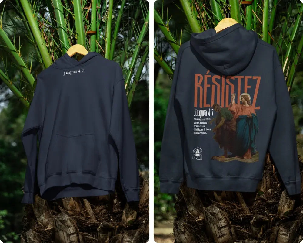 Hoodie Jacques 4:7 Le 14e Apôtre